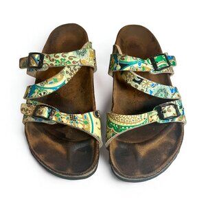 Birkis Birkenstock Floral paisley sandals 38 EUR 7-7.5 US